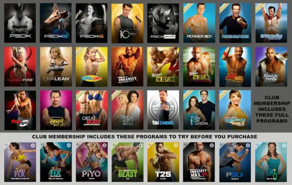 beachbody weight loss programs