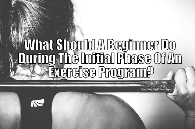 beginner working out