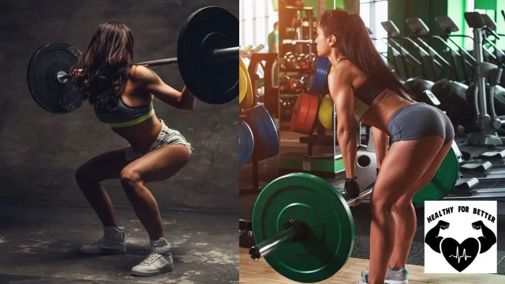 Squatting and deadlifting